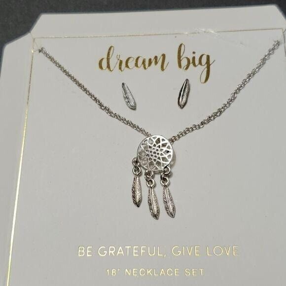 Dream big necklace and earring set - Picture 1 of 11